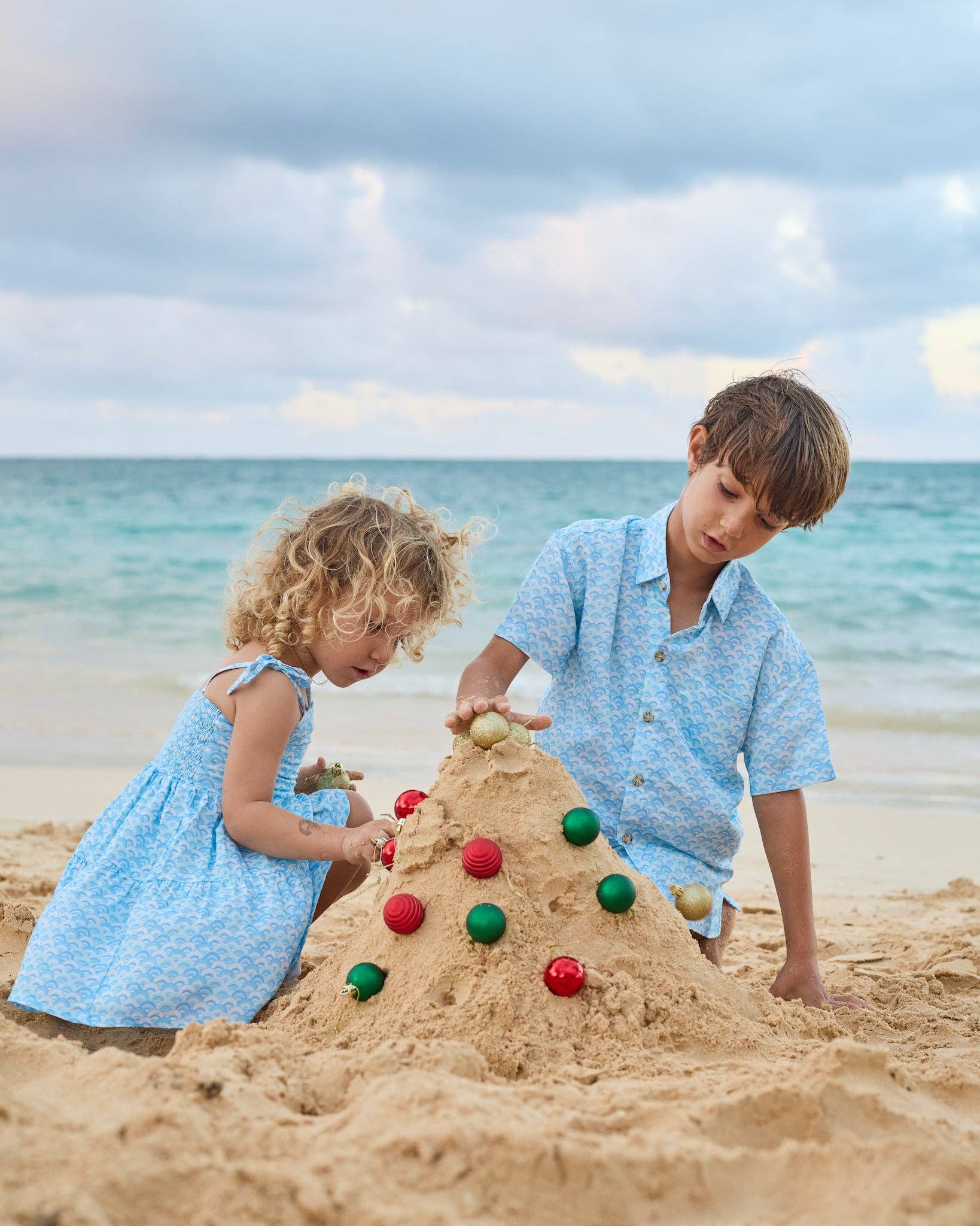 Blu The Anguilla - Mini - Abito da resort per ragazze in vendita all'ingrosso su Faire6