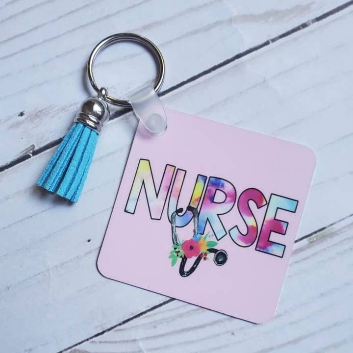 Porte-clés infirmière pour la vente par The Sweet T Boutique
