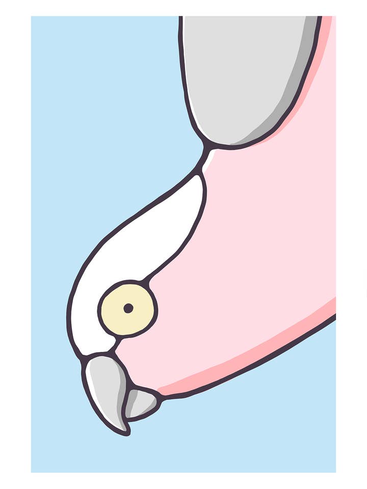 Galah konsttryck för wholesale av Brentos