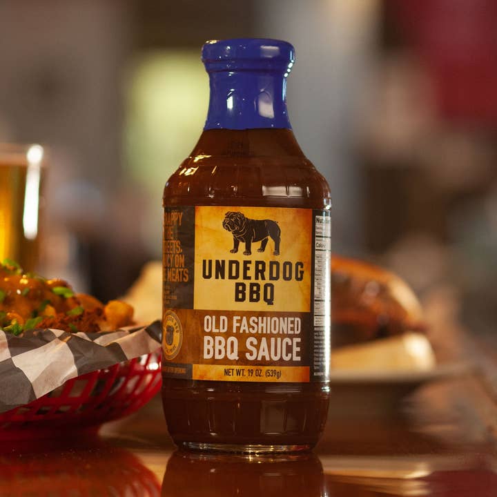 Sauce barbecue à l'ancienne pour la vente par Underdog BBQ