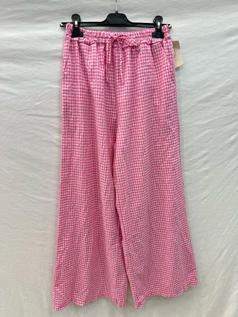 Mimi & Gogo - Wholesale Pants - Women's - Cotton Gingham Pants @5357_PaGazeVichy4