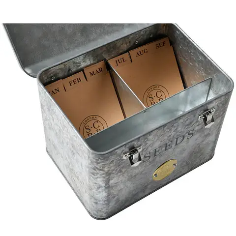 Burgon & Ball - Wholesale Plant Seeds - SC Galvanized Seed Tin4