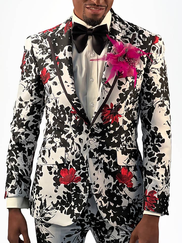 Costume de bal pour homme, Alpha Rouge pour la vente par Angelino