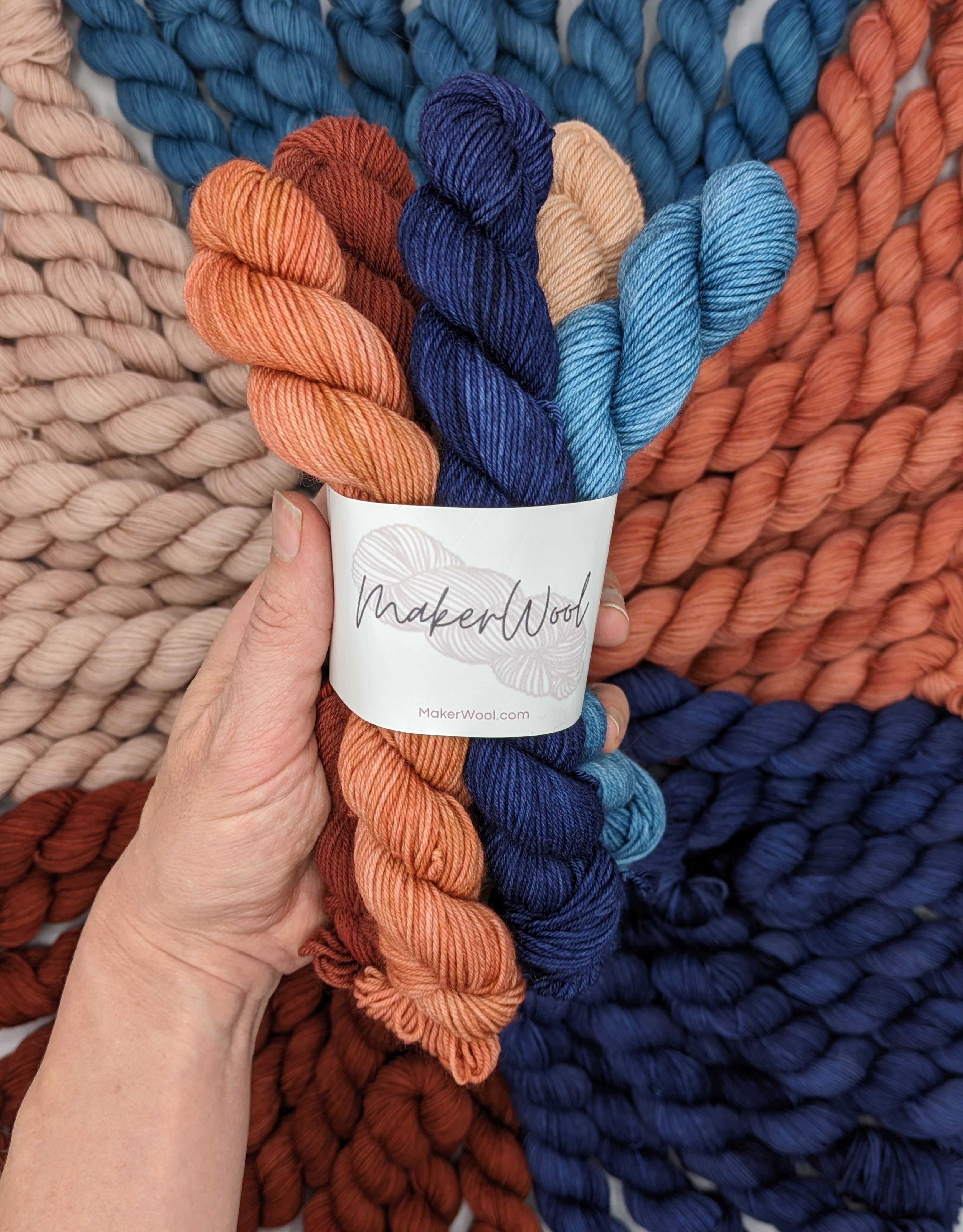 MakerWool – wholesale Garn – Mini Garn Skein Set7