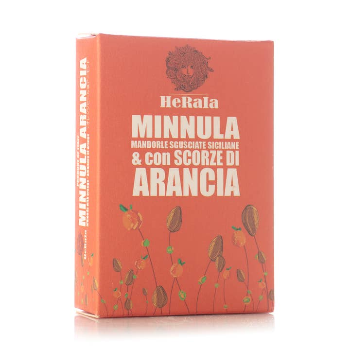 Red Orange Flavoured Almond for wholesale by Heraia