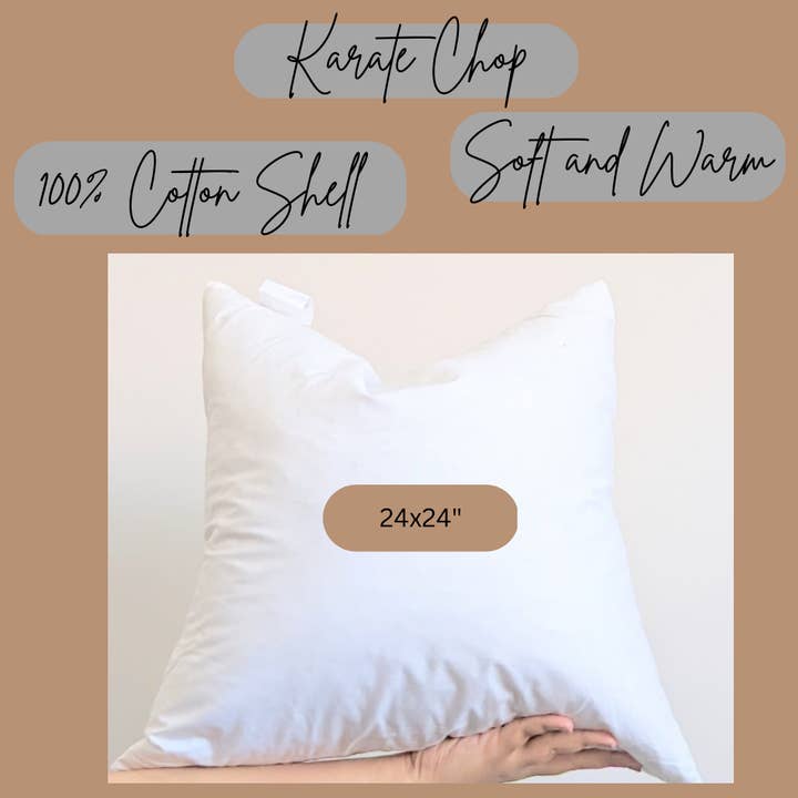 Kozify Decor Inc - Wholesale Pillow Insert - Down Feather Pillow Insert -95% Feather 5% Down5