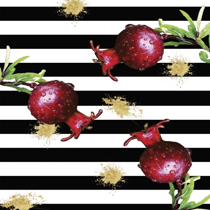 Altoonastore - Wholesale Disposable Placemat - Pomegranate Splash Charger - (SQUARE)0