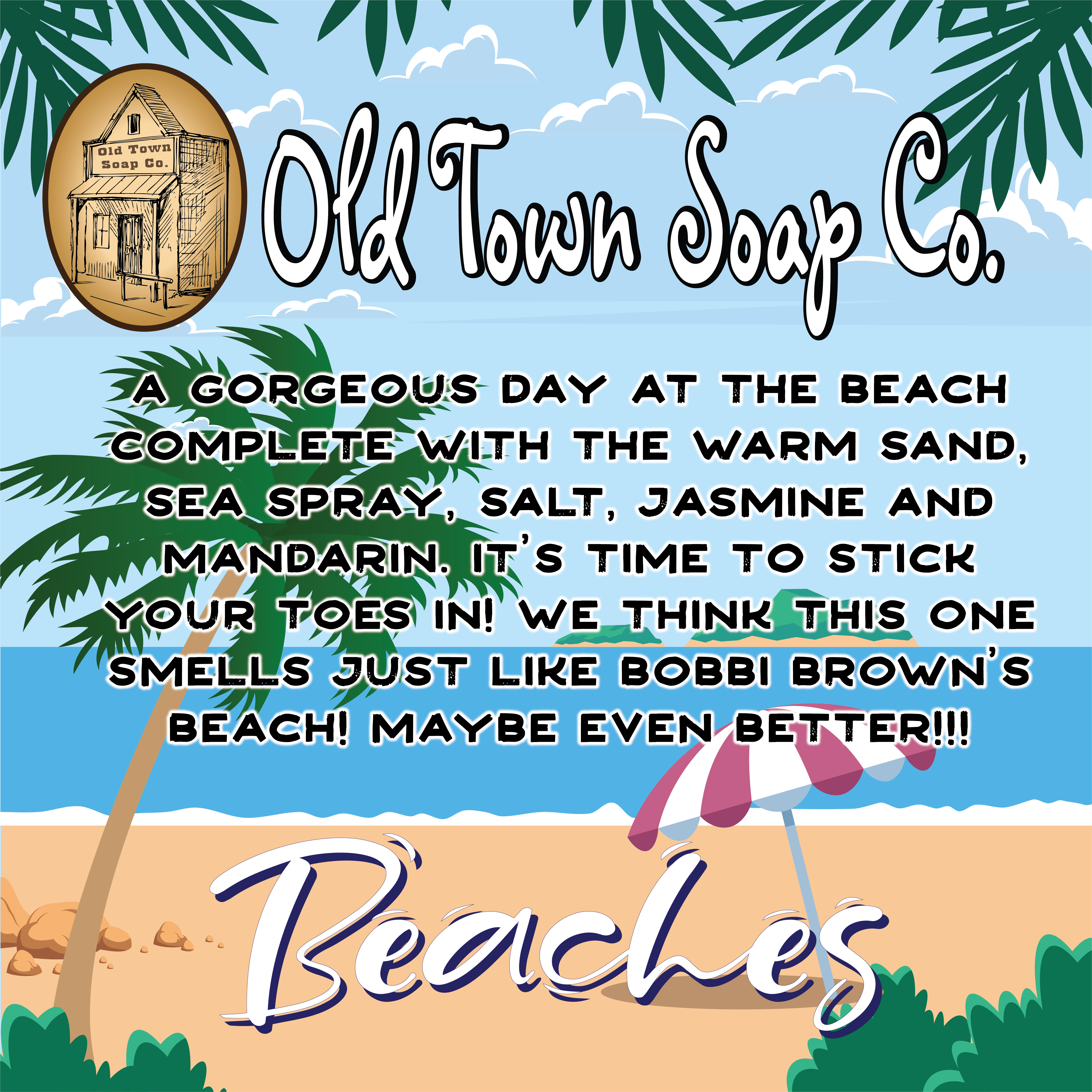 Old Town Soap Co. - Wholesale Bar Soap - Beach Scents Handcrafted Bar Soap (Avail in 3 Great Scents!)13