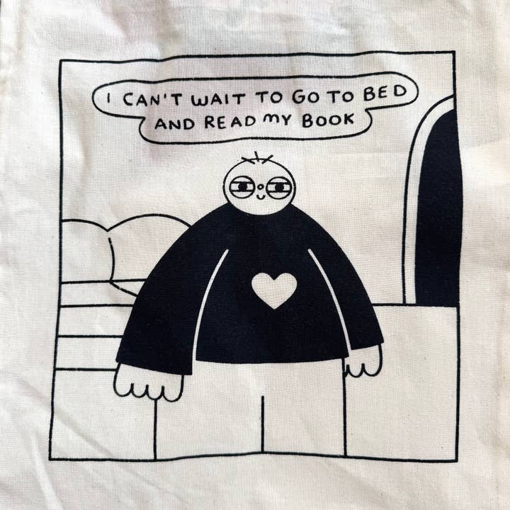 Orange Juice For Dinner - Wholesale Tote Bag - Unisex - I Can't Wait To Go To Bed And Read My Book Tote Bag1