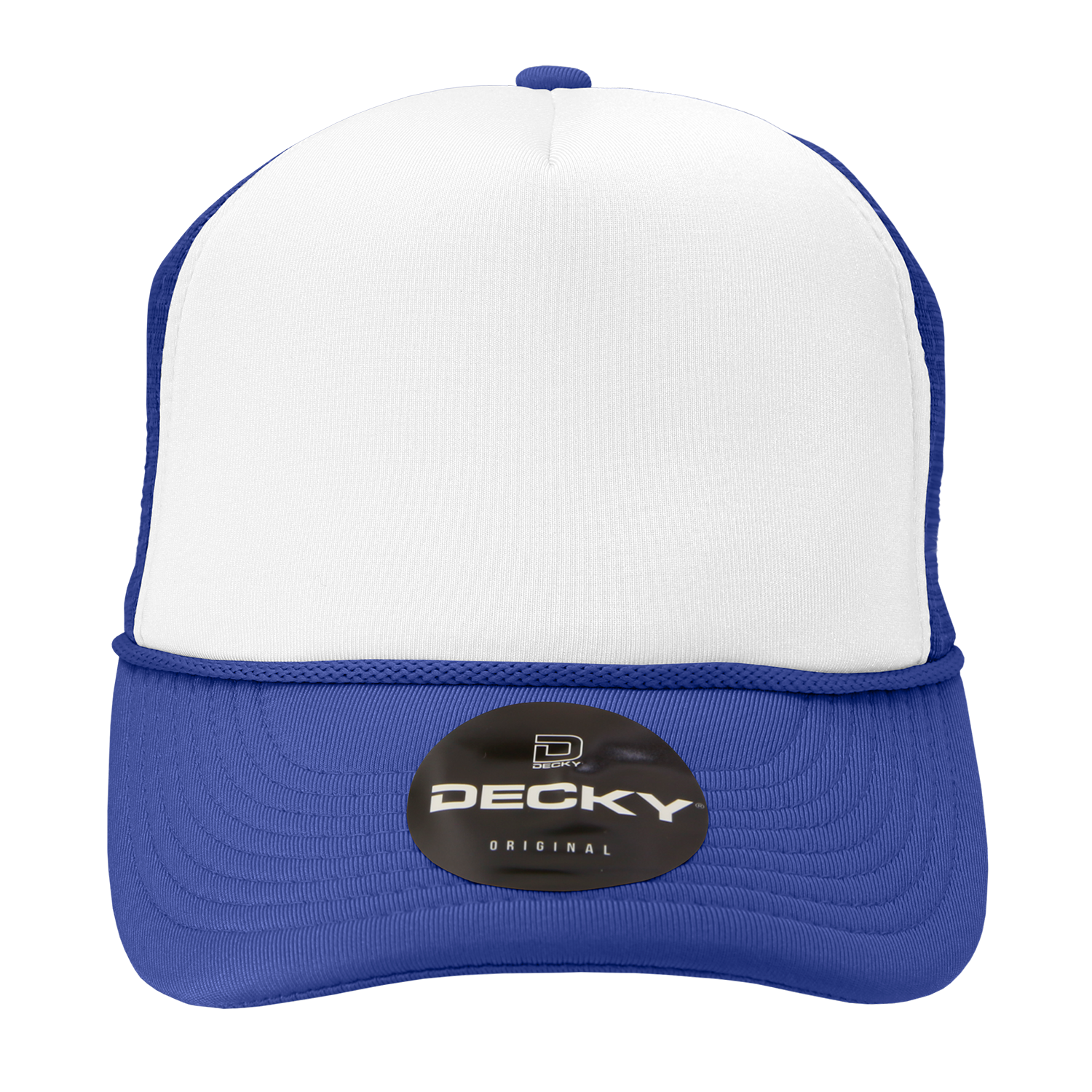 The Park Wholesale - Wholesale Trucker Hat - Unisex - Blank Trucker Foam Mesh 2-Tone Hats - Decky 210/60258