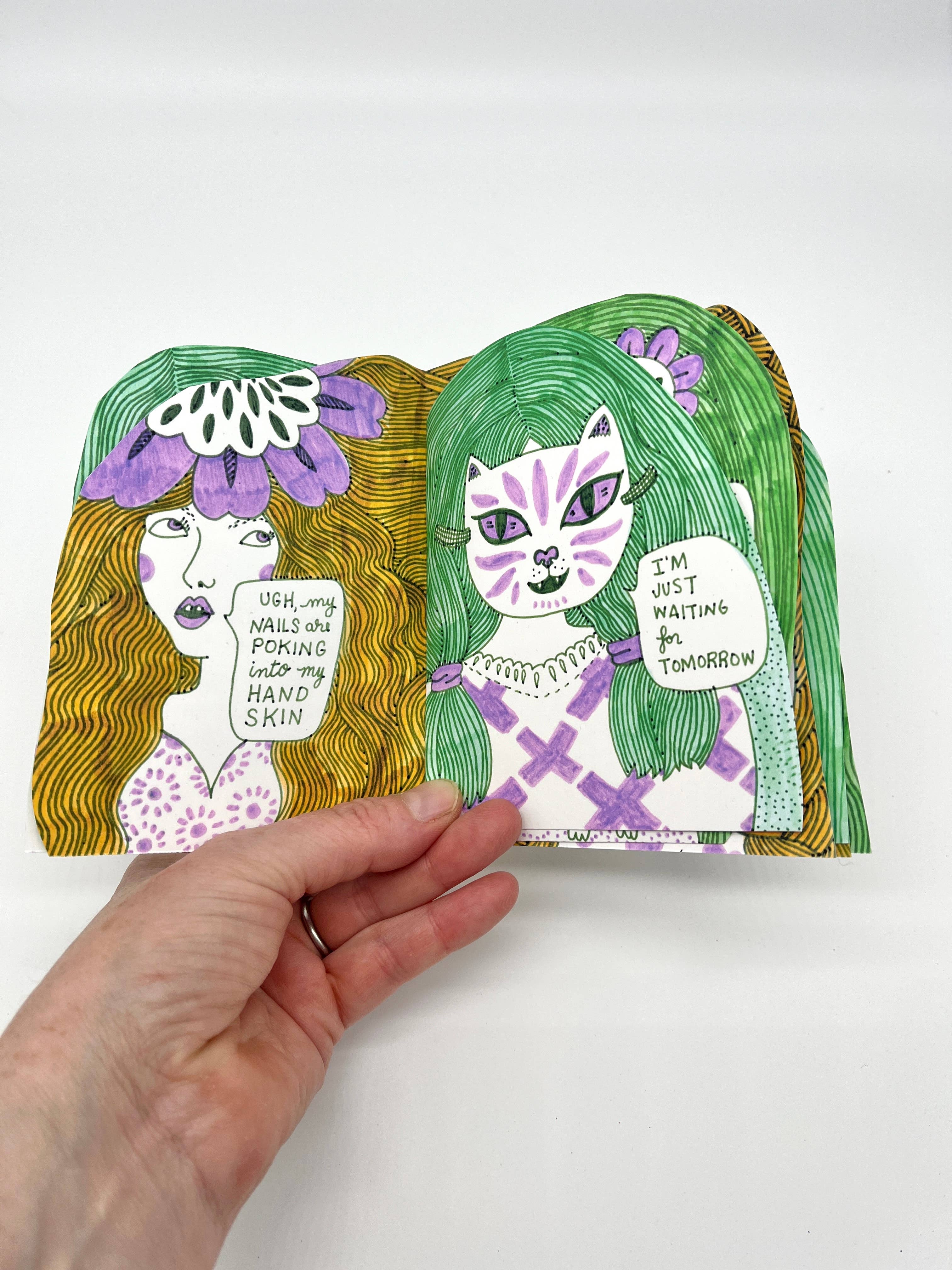 Erika Rier - Wholesale Crafts, Hobbies & DIY - Summer Camp - Hand-cut Illustrated Mini Zine2