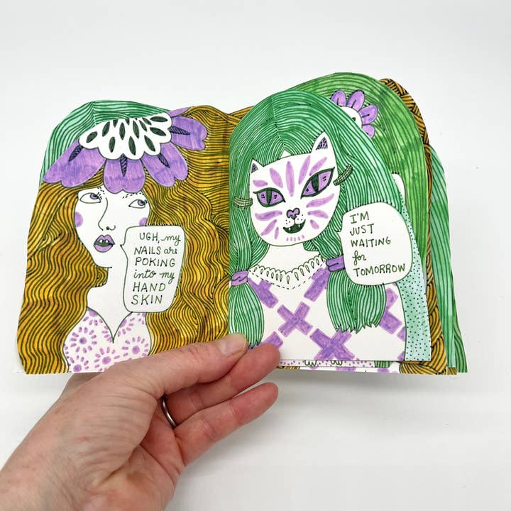 Erika Rier - Wholesale Crafts, Hobbies & DIY - Summer Camp - Hand-cut Illustrated Mini Zine2