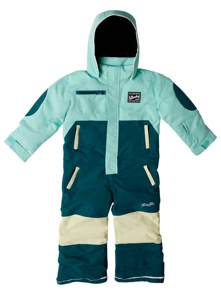 BinkyBro – wholesale Skidoverall – barn – 99-90 Snödräkt (Turkos)