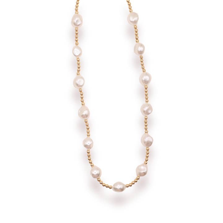 Beaded Blondes - Wholesale Beaded/Pearl Necklace - Sadie Necklace