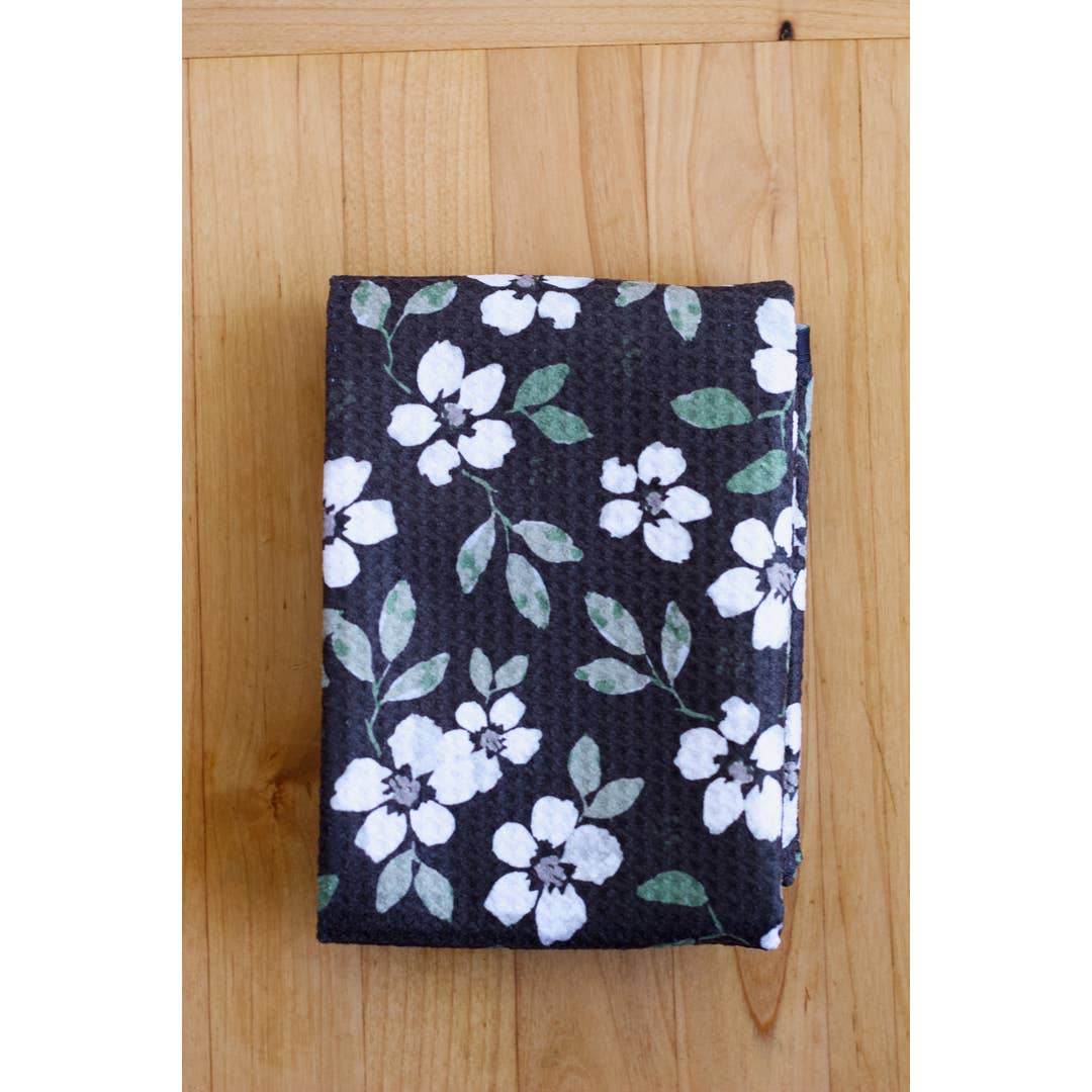 Lisee Ree Designs - Wholesale Tea Towel - Lovely Blooms Microfiber Tea Towel