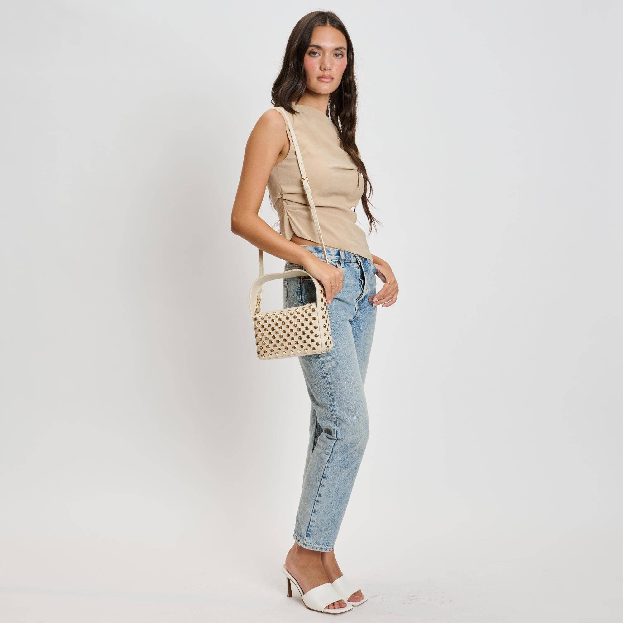 Moda Luxe – wholesale Axelremsväska – Dam – Isabel Nudded Crossbody18