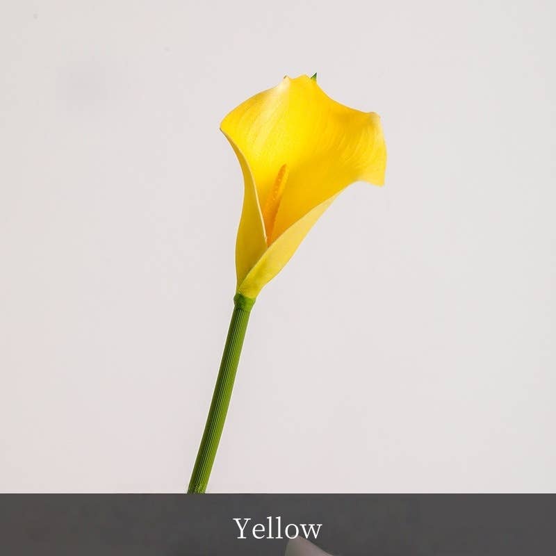 ACNITE(We cover U.S. import duties) - Vendita all'ingrosso Fiori finti - Giglio calla artificiale effetto reale per decorazione casa e fiori decorativi14