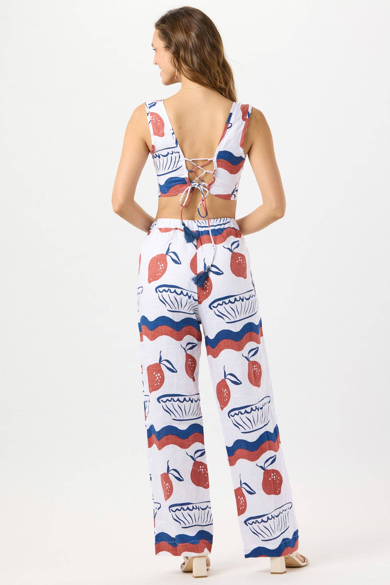 Amalfi Rust Crete Pant for wholesale on Faire1