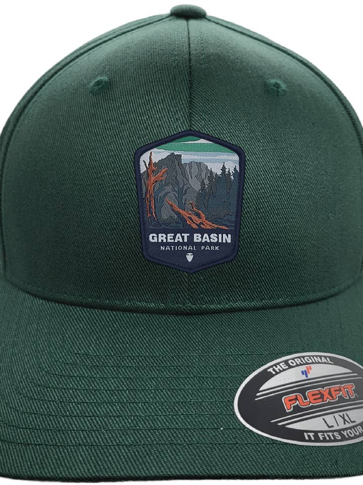 Casquette ajustée Great Basin National Park | Casquette de baseball brodée | Cadeau-souvenir de randonnée pour la vente par Moove Headwear