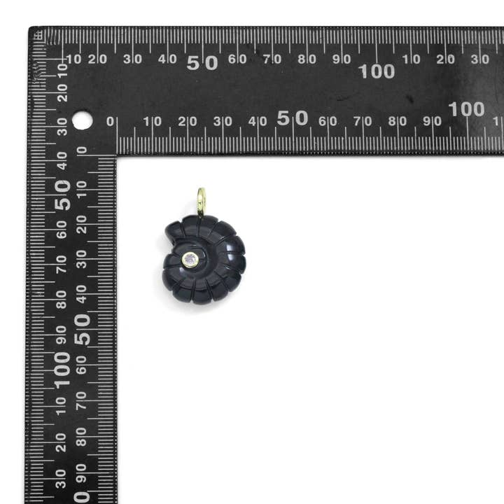 BestBeads&Beyond - Wholesale Individual charm/pendant - Natural Gemstone Snail Shape Pendant charm, Sku#LY343