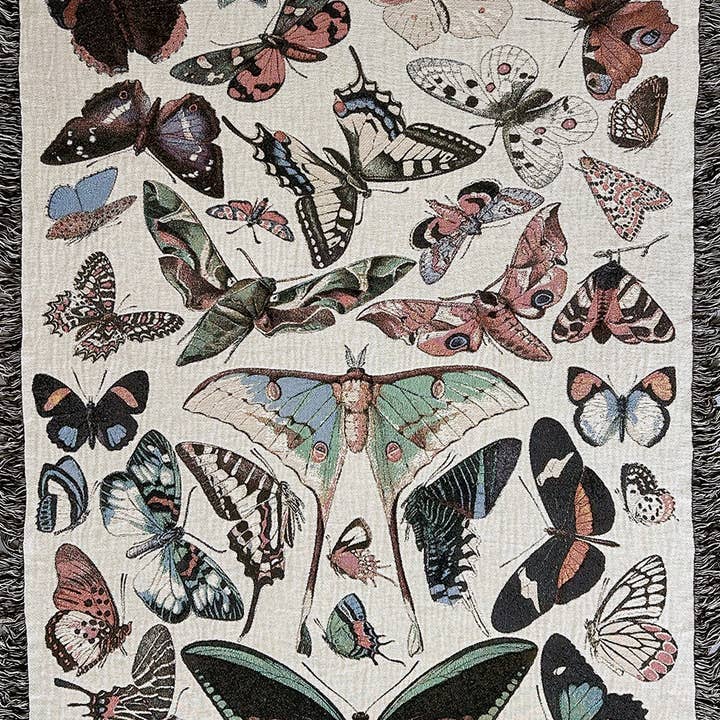 Butterflies Blanket for wholesale by Strike Gently