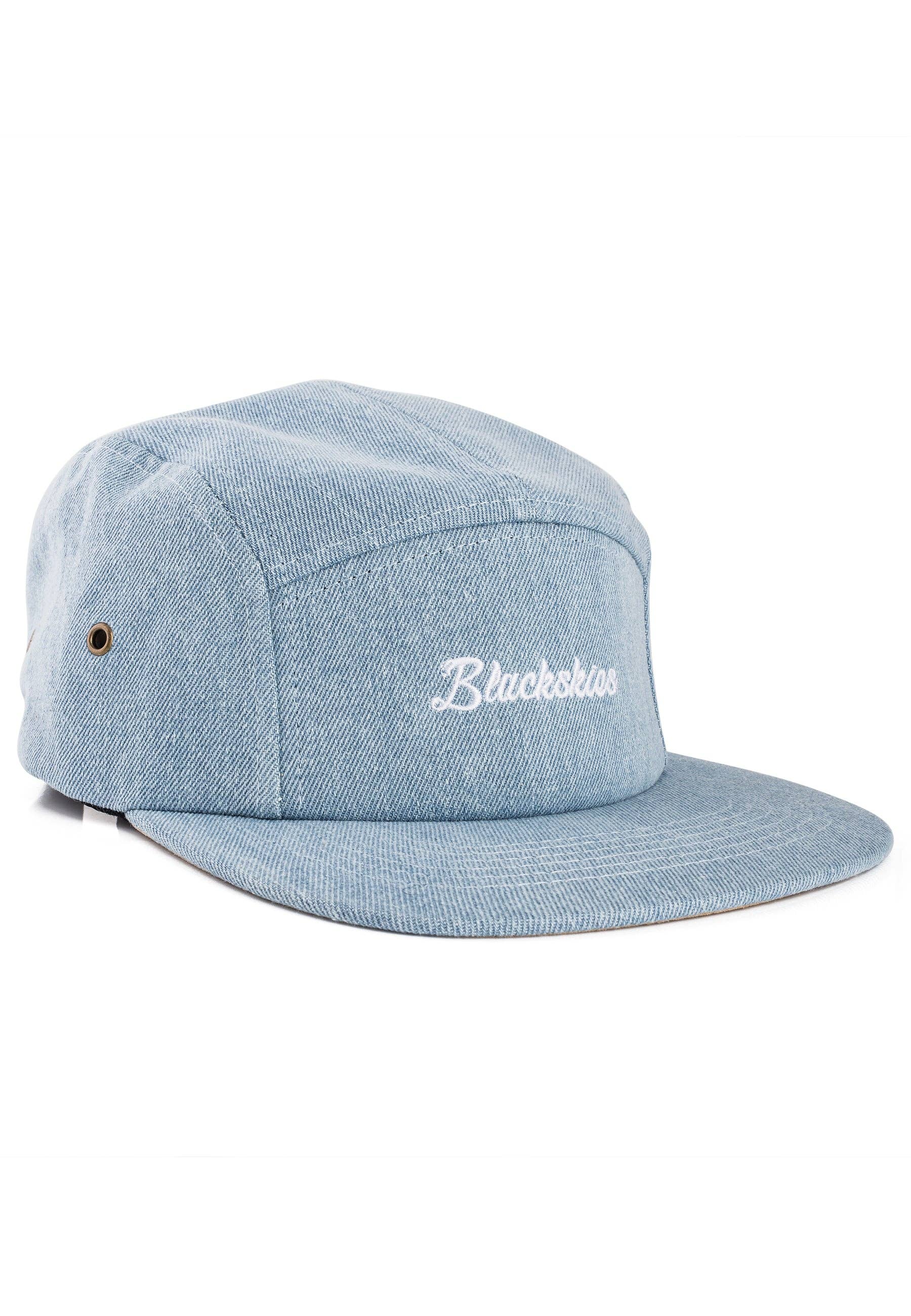 Blackskies - Wholesale Flat Brim Cap - Unisex - Eos 5-Panel Hat - Blue Denim3