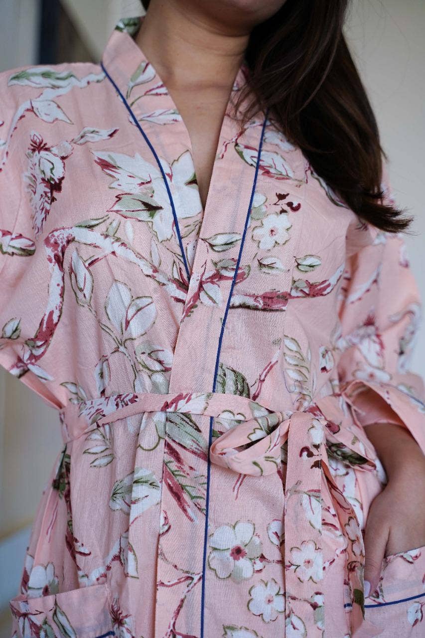 Hopes Unlimited - Wholesale Robe - Women's - Robe Cotton Printed3