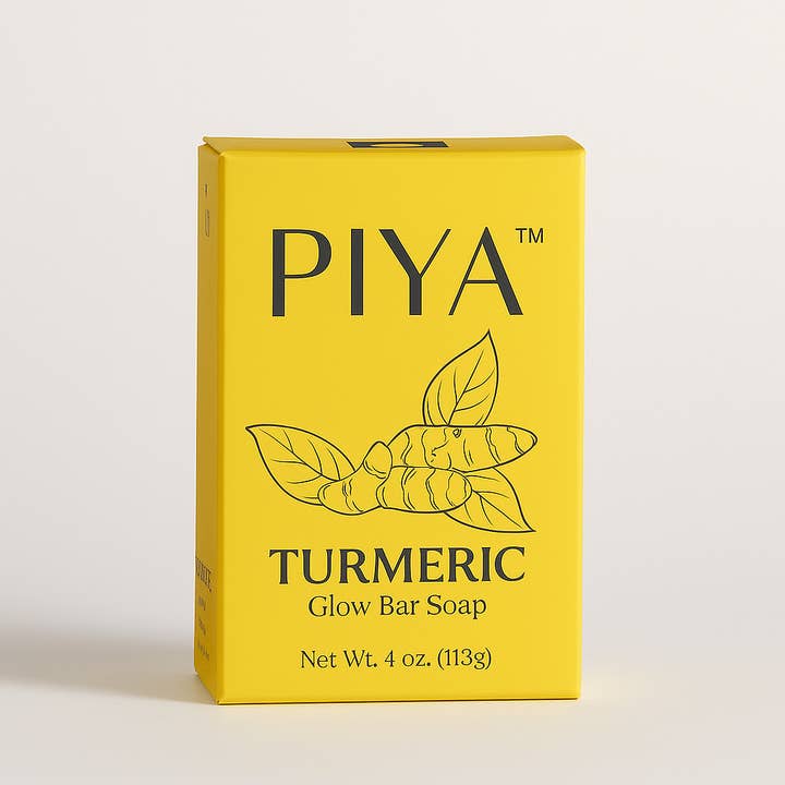 PIYA BEAUTY - Wholesale Bar Soap - Turmeric Glow Bar Soap1