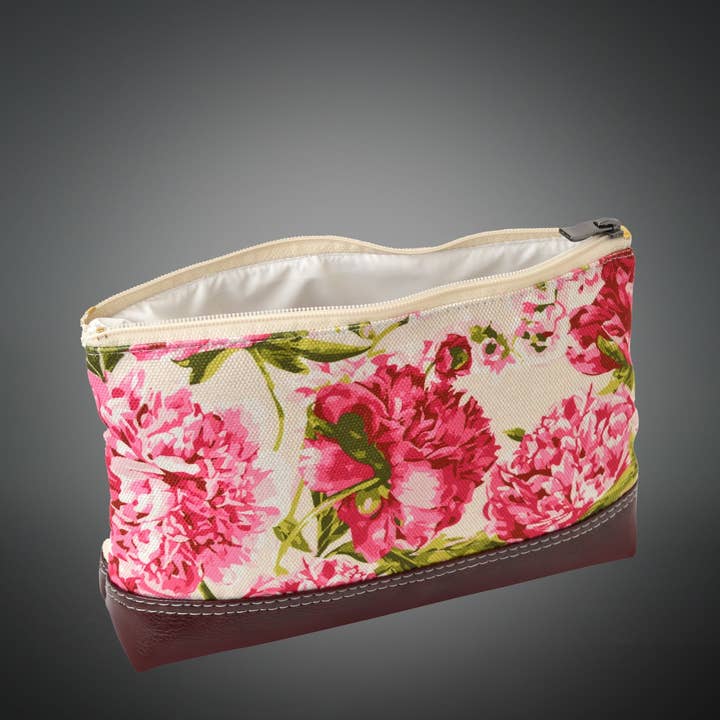 FAMILLE GRASSE PARFUMS - Wholesale Makeup/Cosmetic Bag - Makeup bag for women Peony2