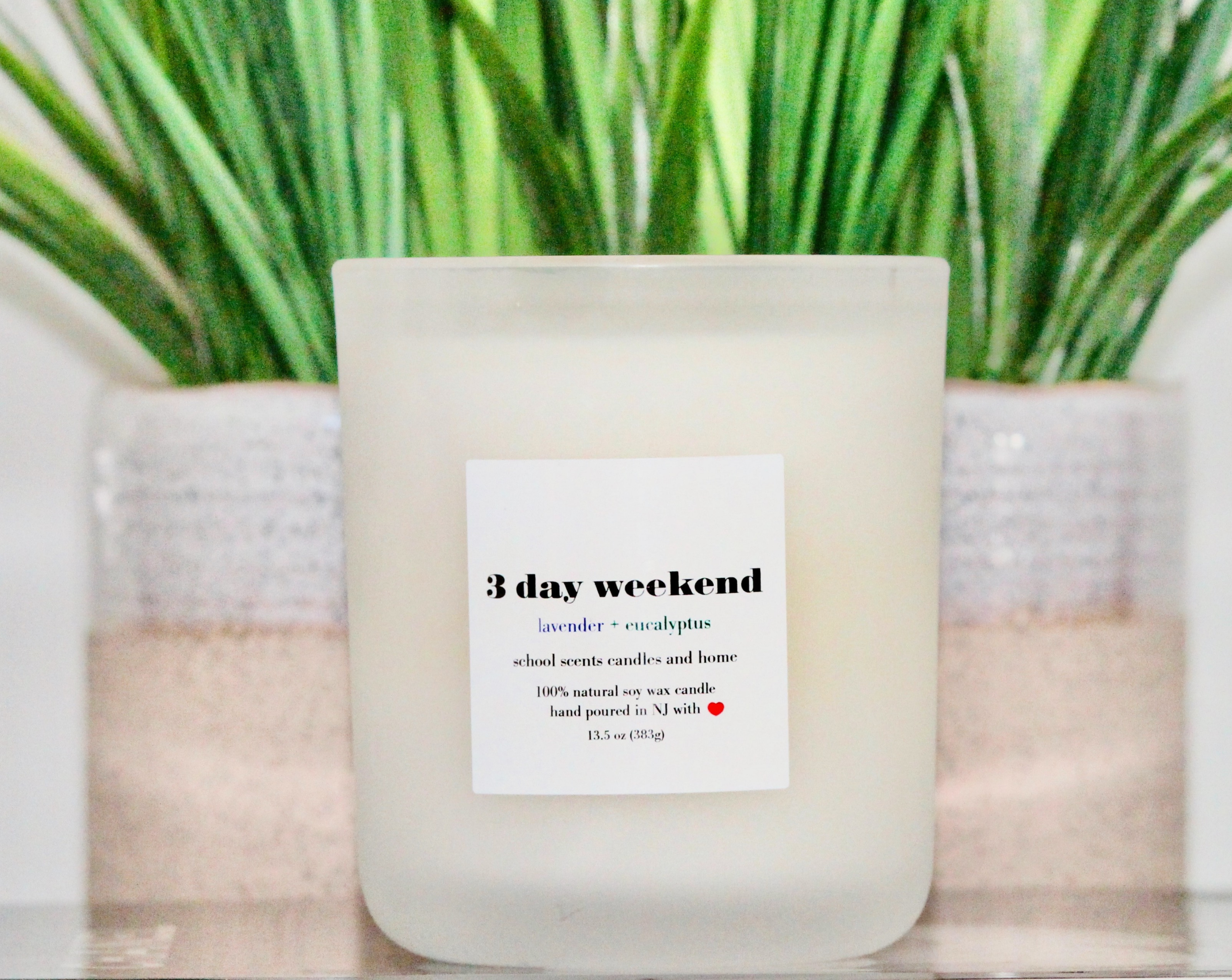 School Scents Candles - Wholesale Jar/Filled Candle - 3 Day Weekend 13.5 oz1