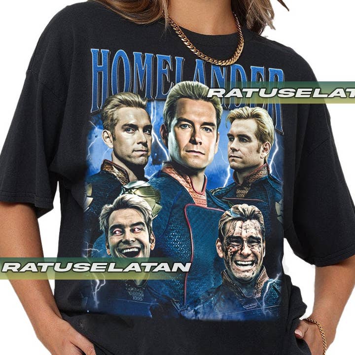 CVH DREAMY LTD – wholesale T-shirt (graphic) – unisex – Homelander Vintage Shirt, Homelander Boootleg Shirt