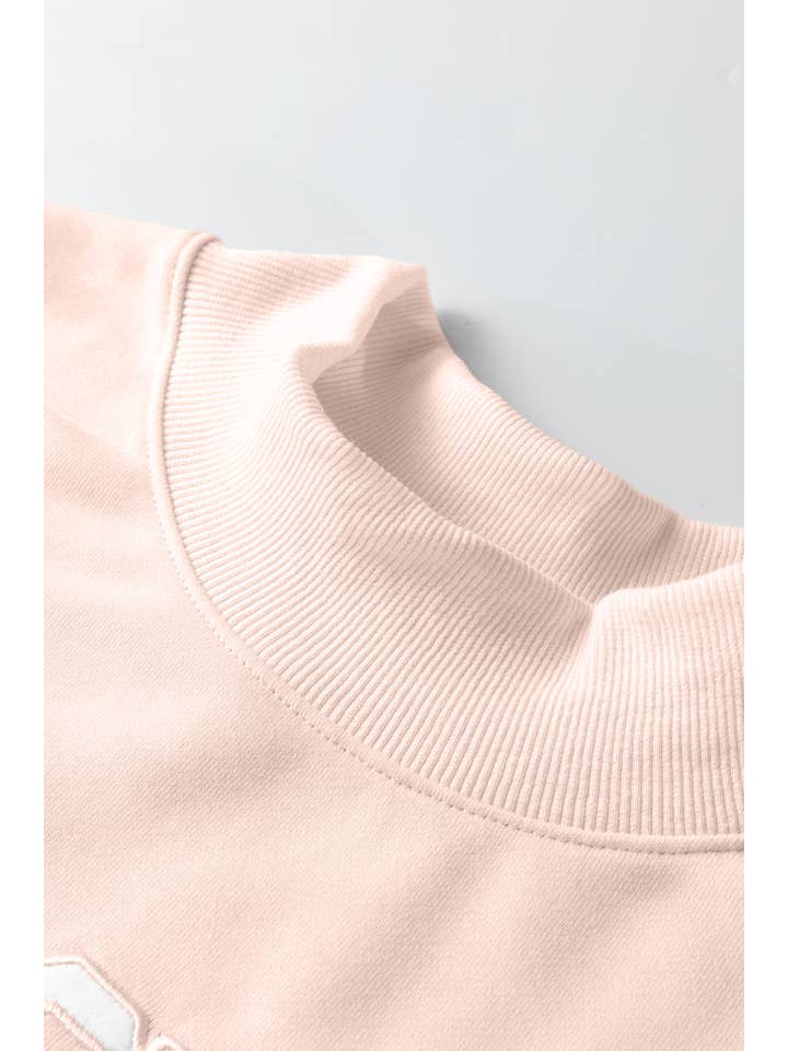 66DISCO - Vente Sweat-shirt – femme - Sweatshirt bénie brodée à col montant taille plus 66 (S-4X)25