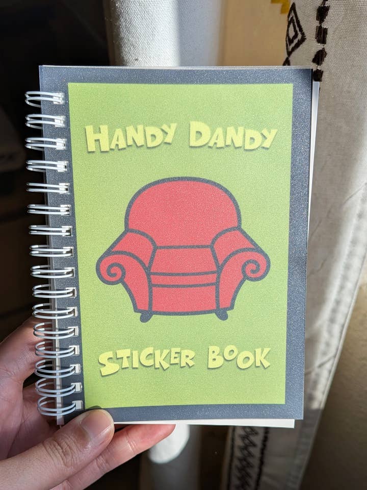 Handy Little Pocket Sticker Book for wholesale by Petty Party