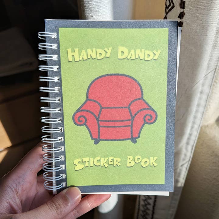 Handy Little Pocket Sticker Book for wholesale by Petty Party