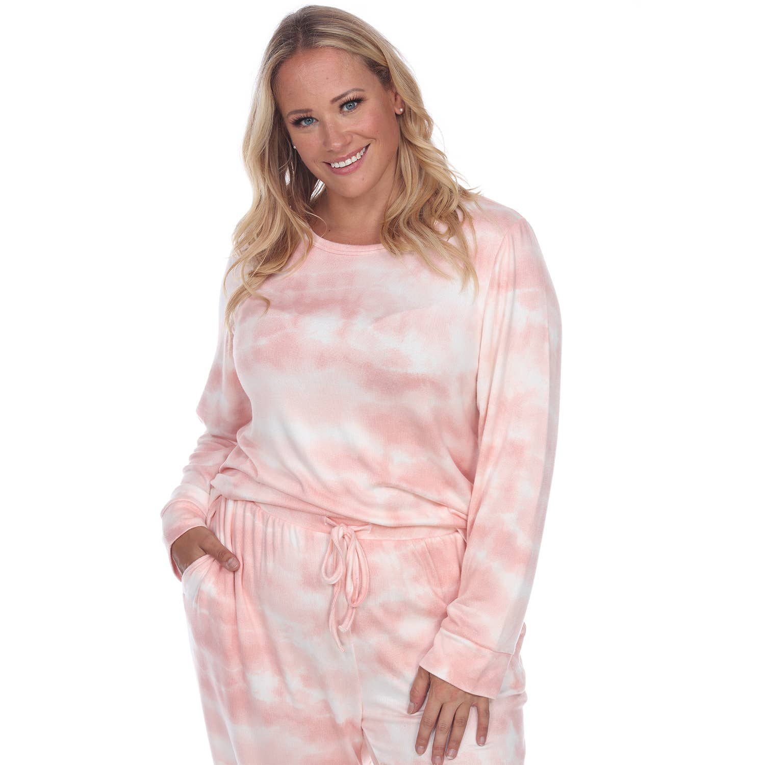 WHITE MARK – Großhandel Loungewear-Set – Damen – 2-teiliges Lounge-Set in Übergröße15