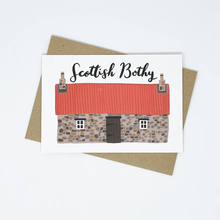 Lomond Paper Co - Wholesale Everyday Greeting Card - Scottish Bothy2