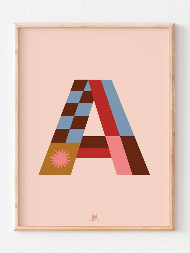 Display Letter - Initial (30x40 cm) for wholesale by Ma Petite Vie