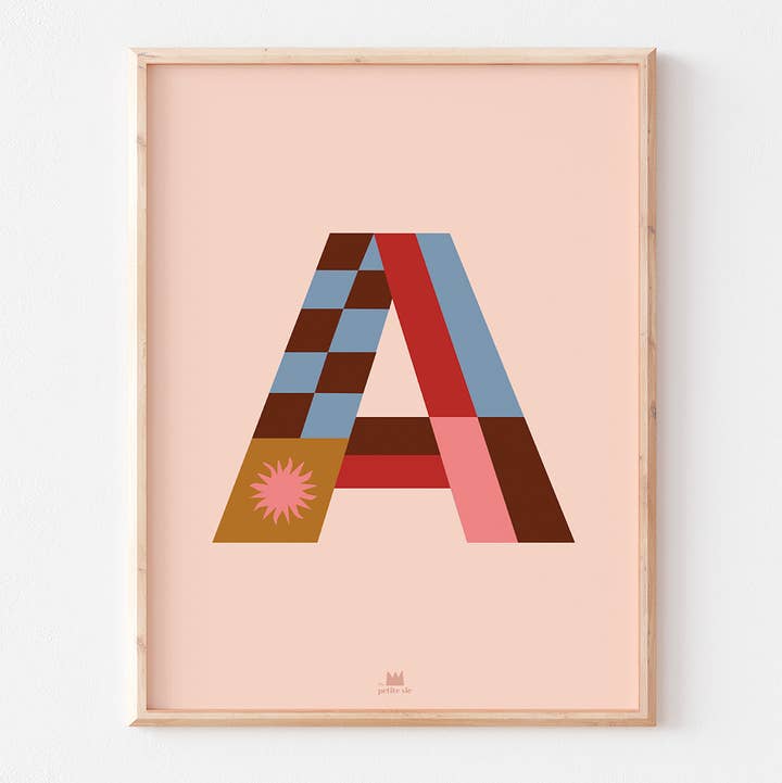 Ma Petite Vie - Wholesale Poster - Display Letter - Initial (30x40 cm)0