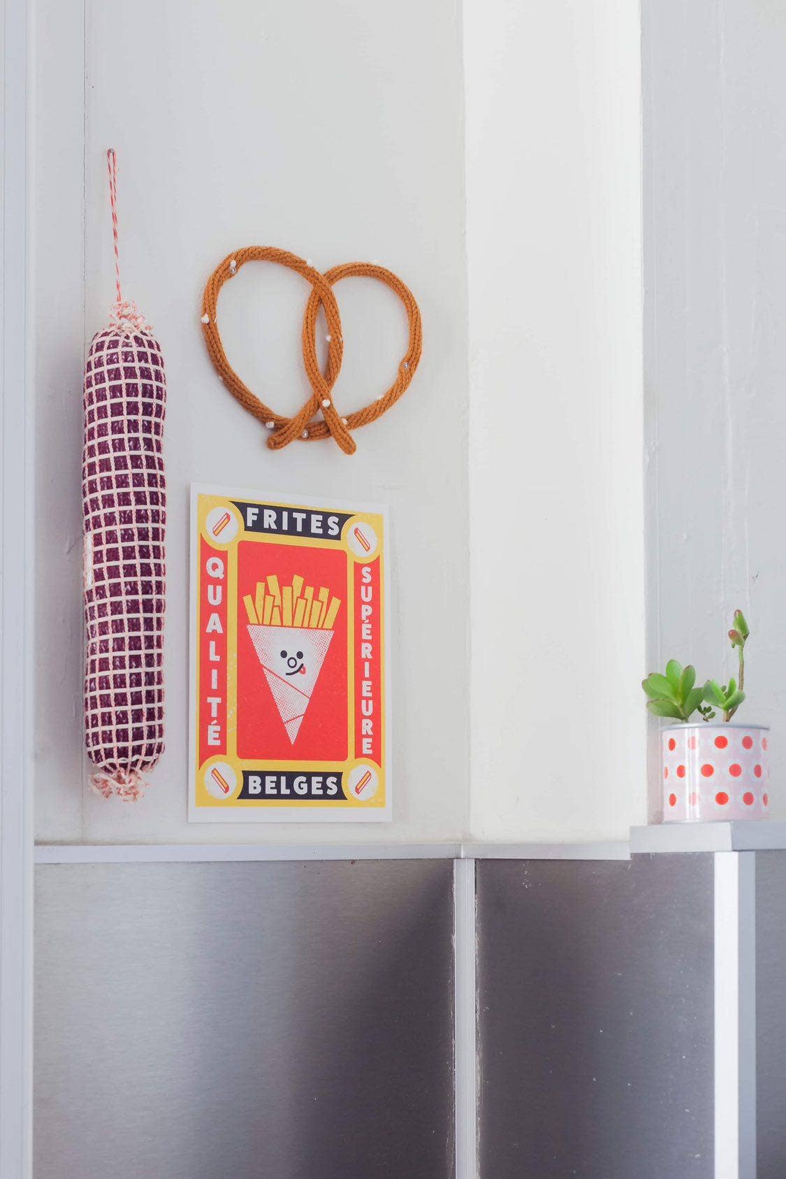 Charlie&June - Wholesale Wall Accent - Knitted Wall Decoration The Pretzel1