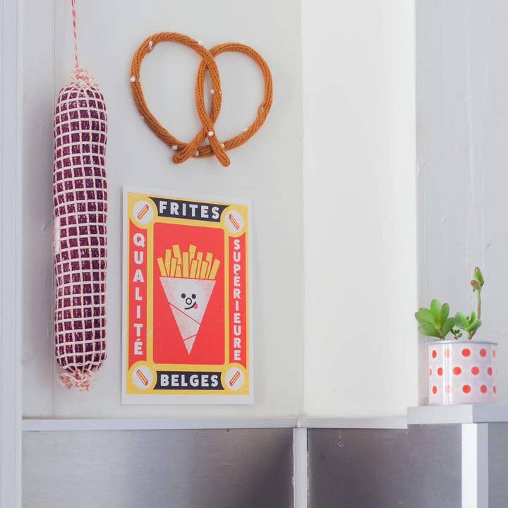 Charlie&June - Wholesale Wall Accent - Knitted Wall Decoration The Pretzel1