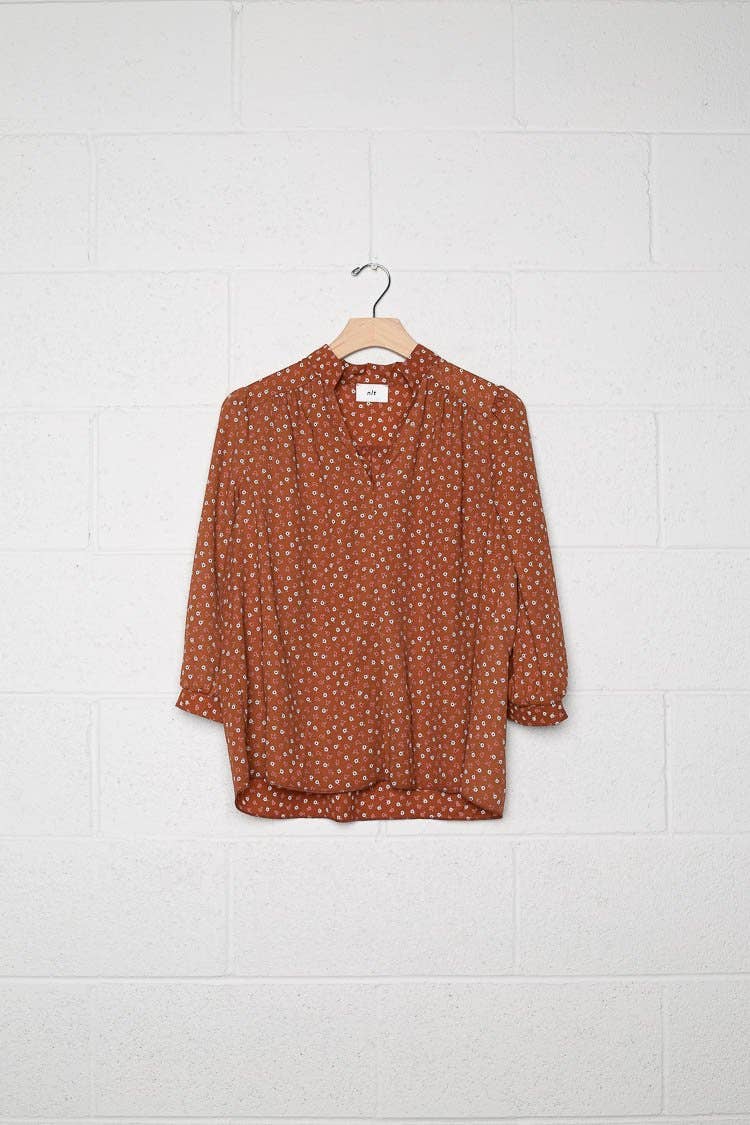 NLT - Wholesale Blouse - Women's - Rose Top2