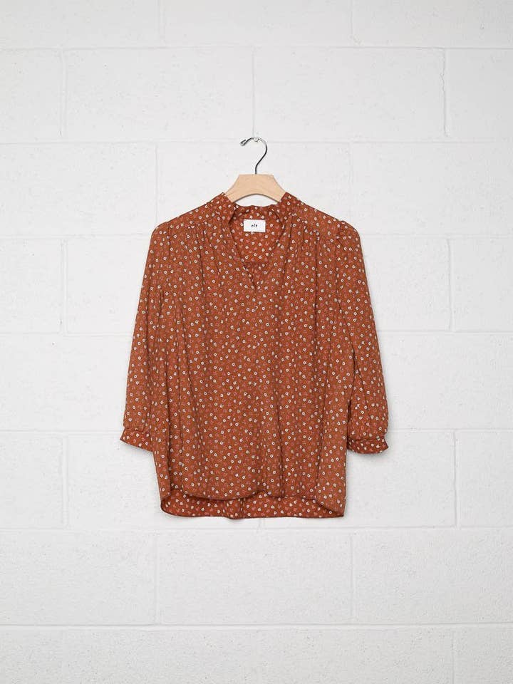 NLT - Wholesale Blouse - Women's - Rose Top2