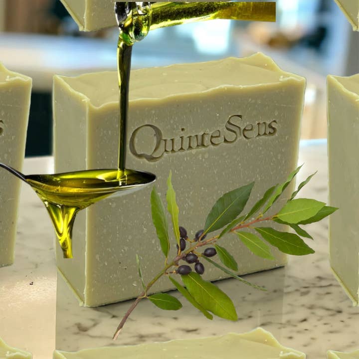 Savon Baie de Laurier : L'Authentique Soin Purifiant aux Vertus Millénaires for wholesale by QuinteSens