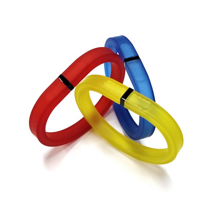 PRIM rubber ring PRIMARY COLORS line for wholesale by ALEX+SVET