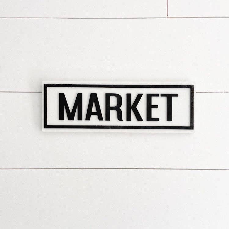 Nail and Hook Laser Cut Home Decor - Wholesale Sign - 12” Farmhouse Word Signs6