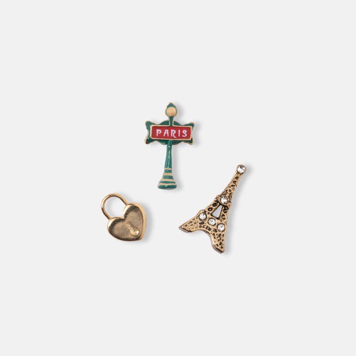 France Travels Charm Trio for wholesale by Origami Owl