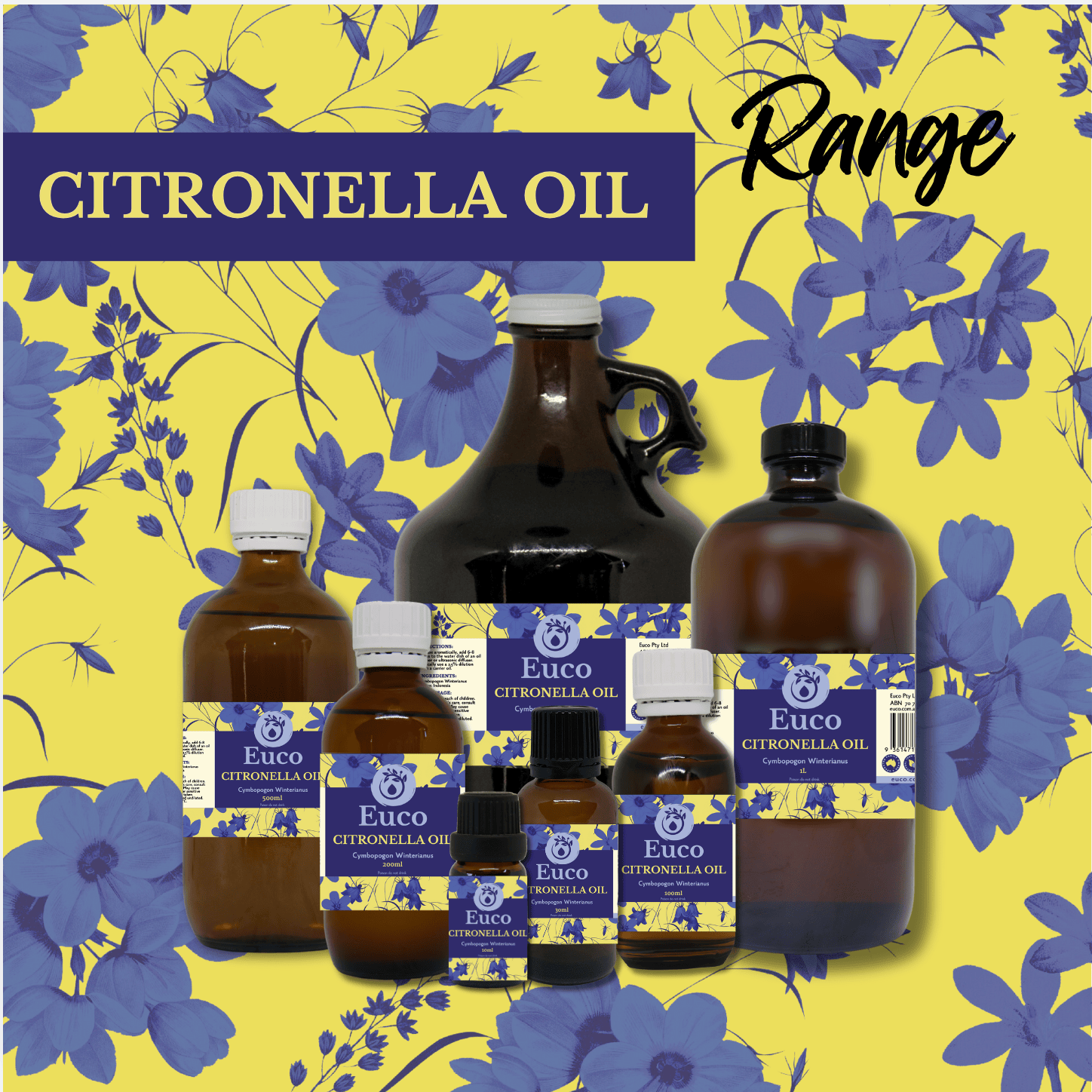 Euco Pty Ltd - Wholesale Insect repellent - Citronella0