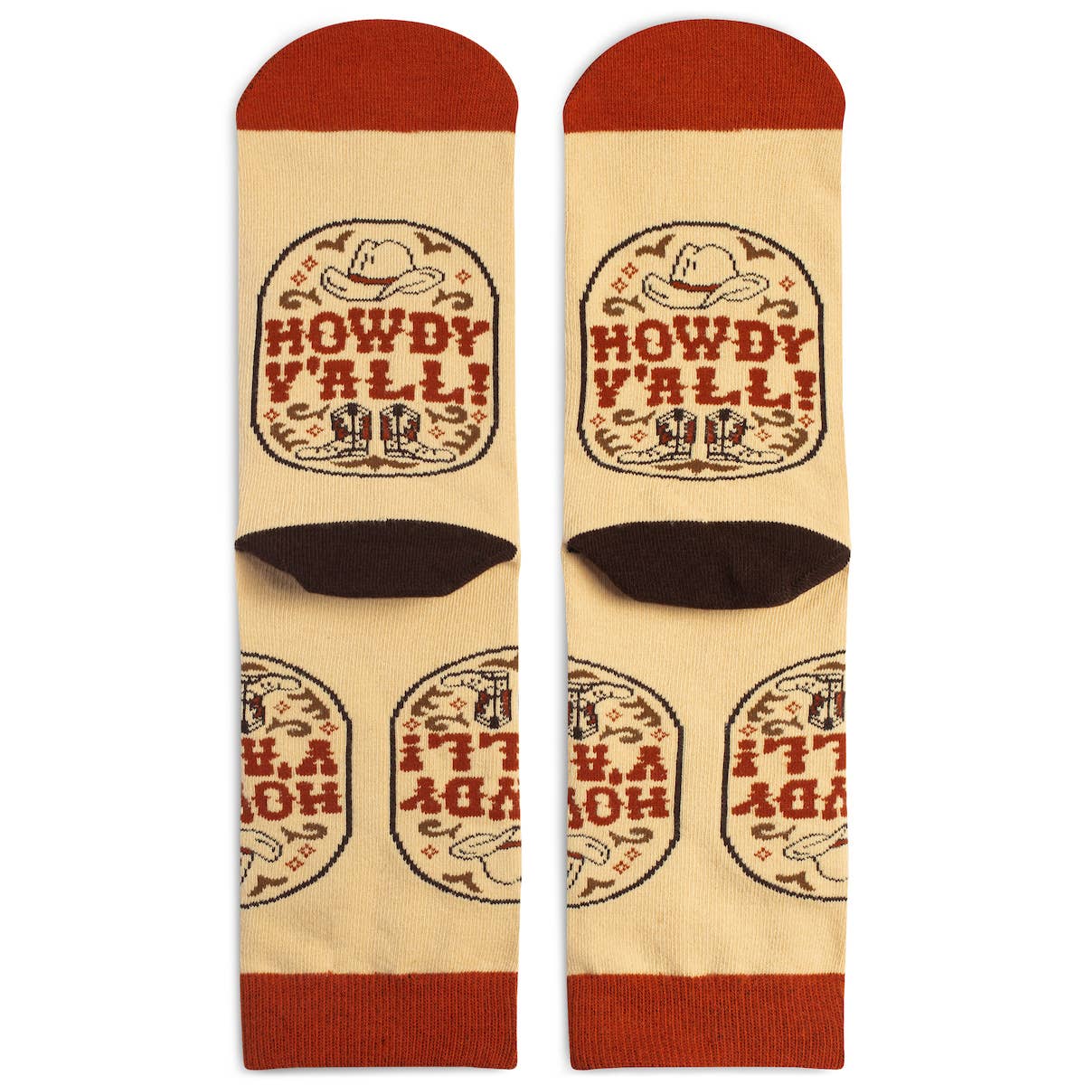 Lavley – Engroshandel Strømper - Unisex – Hej allesammen Western-tema Sokker2