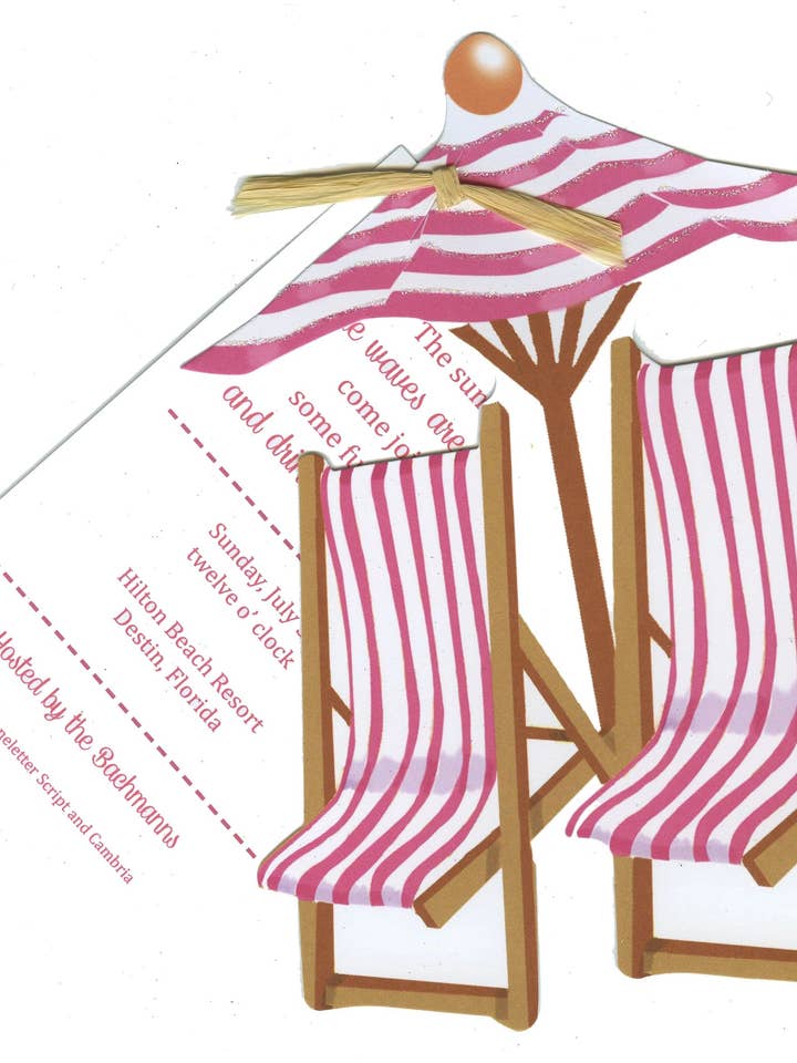 Invitations (Die Cut Invitations -AW1043W) for wholesale by Stevie Streck Designs