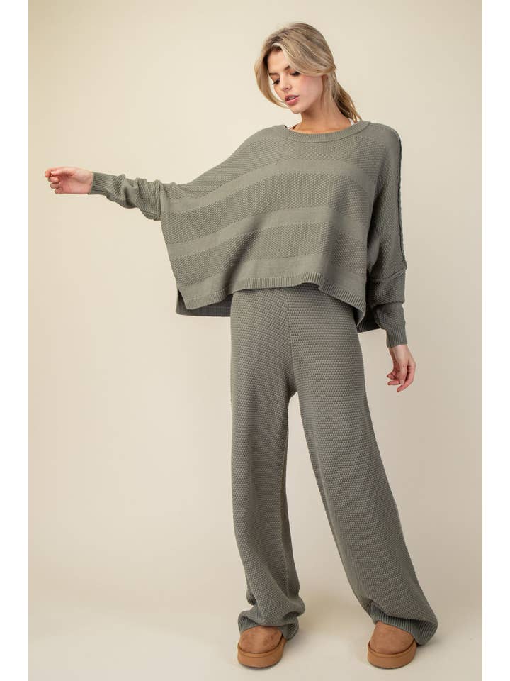 Rae Mode - Wholesale Lounge Set - Women's - OVERSIZED SWEATER SET